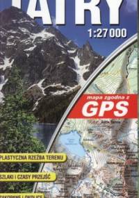 Tatry. Mapa turystyczna. Laminowana. GPS. 1:27000 ExpressMap