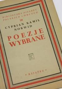 Poezje wybrane - Cyprian Kamil Norwid