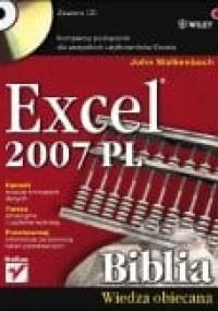 Excel 2007 PL. Biblia - John Walkenbach