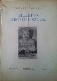 Biuletyn historii sztuki nr 2 rok XXXVIII - praca zbiorowa