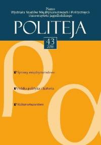 Politeja. Vol. 43 (2016)