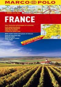 Francja mapa 1:800 000 Marco Polo
