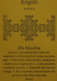 Myśli. Fryderyk Engels - Fryderyk Engels