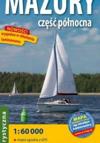 Mazury. Część północna. Mapa turystyczna. 1:60 000 ExpressMap