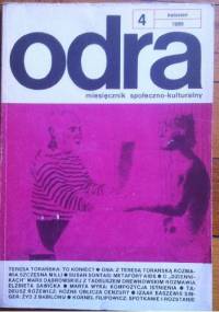 Odra. Miesięcznik społeczno-kulturalny nr 4, kwiecień 1989 - praca zbiorowa