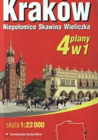 Kraków. Niepołomice. Skawina. Wieliczka. Plany miast. 1:22000, Euromapa
