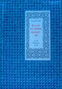 Kto jest ten dziwny nieznajomy - Leopold Staff